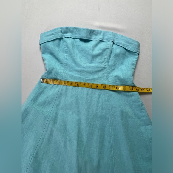 Abercrombie & Fitch Linen Cotton Blend Mini Dress - Picture 11 of 15